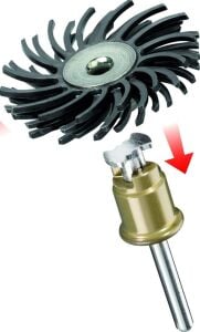 DREMEL 471S EZ SpeedClic Detay Aşındırıcı Fırça 36 kum 2615S471JA