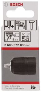 Bosch 1,5-13 mm - 3/8''-24 Anahtarsız Mandren 2608572093