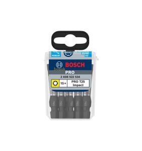 Bosch Pro Impact T25 55 mm Torx Vidalama Ucu 15'li 2608522534