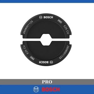 Bosch PRO E 25 Cu 25 mm² Bakır Kablo Pabucu Sıkma Kalıbı 2608001125