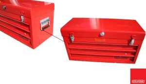 Ceta Form A07-03 Portatif Takım Sandığı (Boş) - 3 Çekmeceli