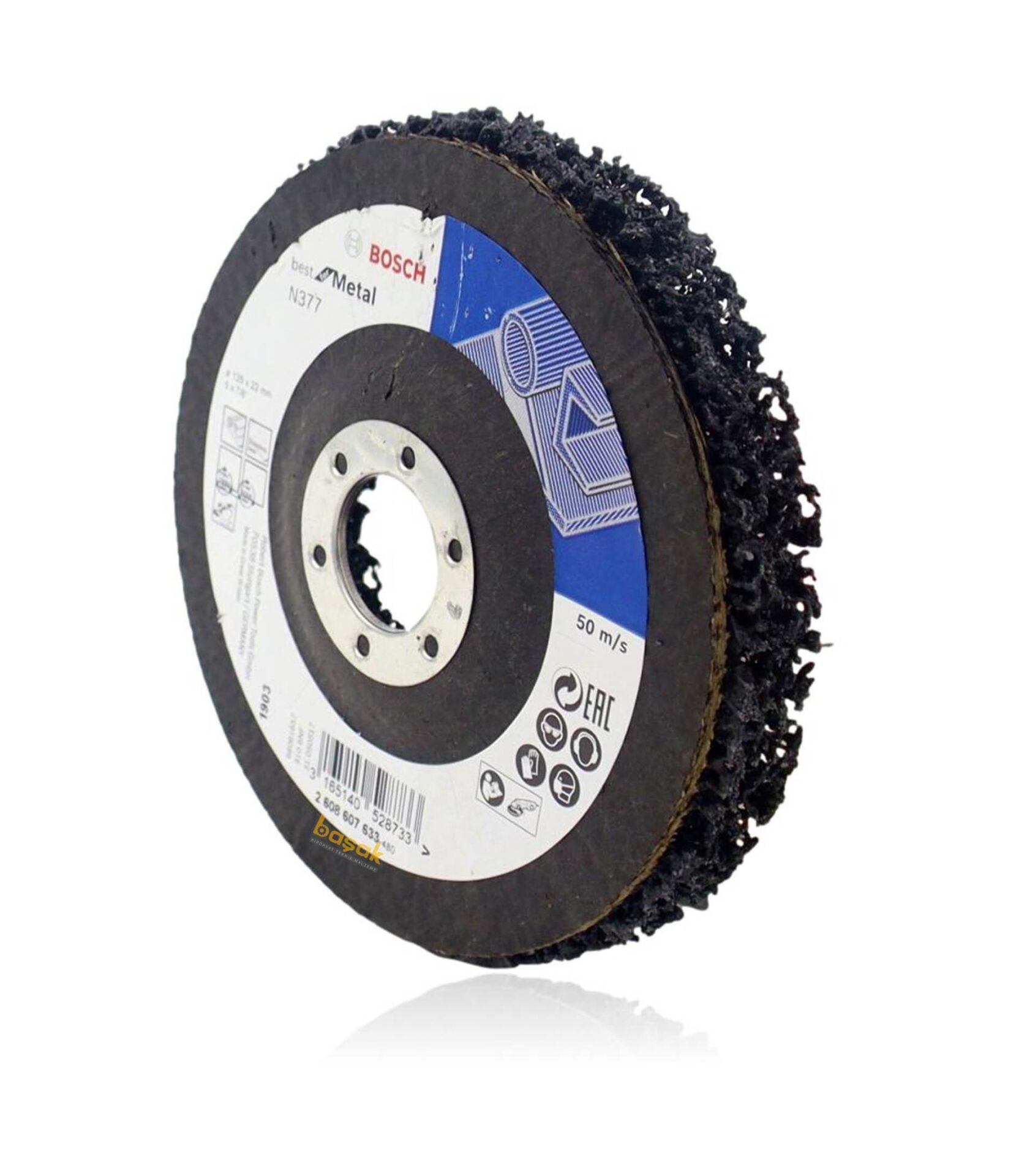 Bosch 125 mm Best CSD Metal Kazıyıcı Keçe Zımpara 2608607633