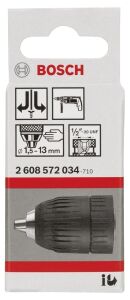 Bosch 2-13 mm - 1/2''-20 Anahtarsız Mandren 2608572034