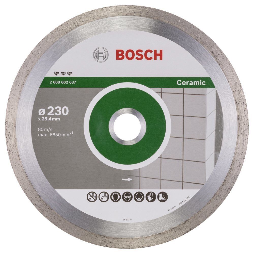 Bosch Best Kesim Seramik 230mm Elmas Kesme Diski 2608602637