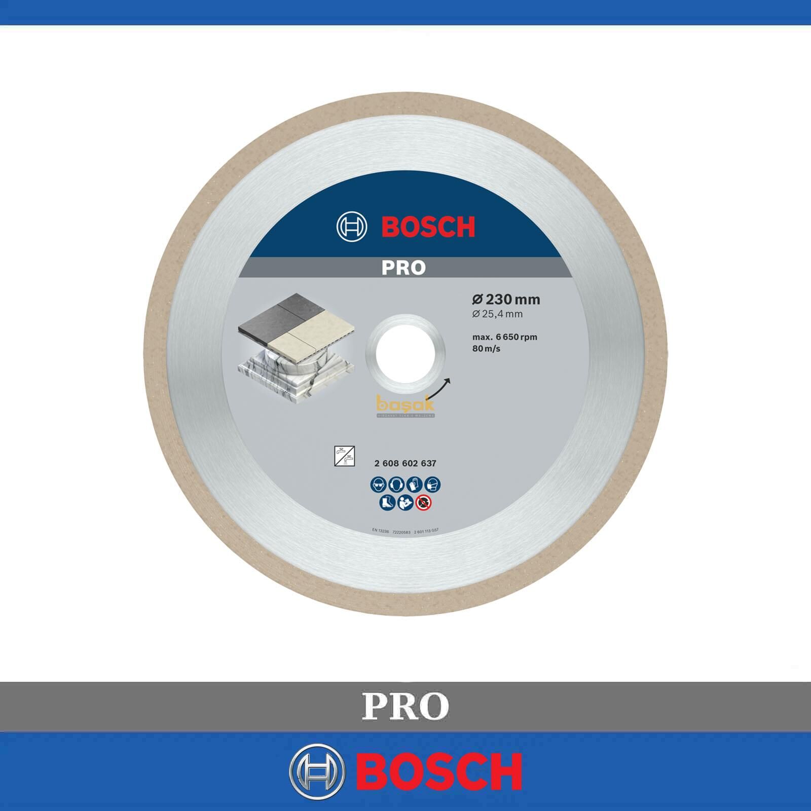 Bosch Best Kesim Seramik 230mm Elmas Kesme Diski 2608602637