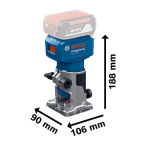 Bosch GLF 18V-8 Akülü Freze (Akü ve Şarj Yoktur) 06016C6020