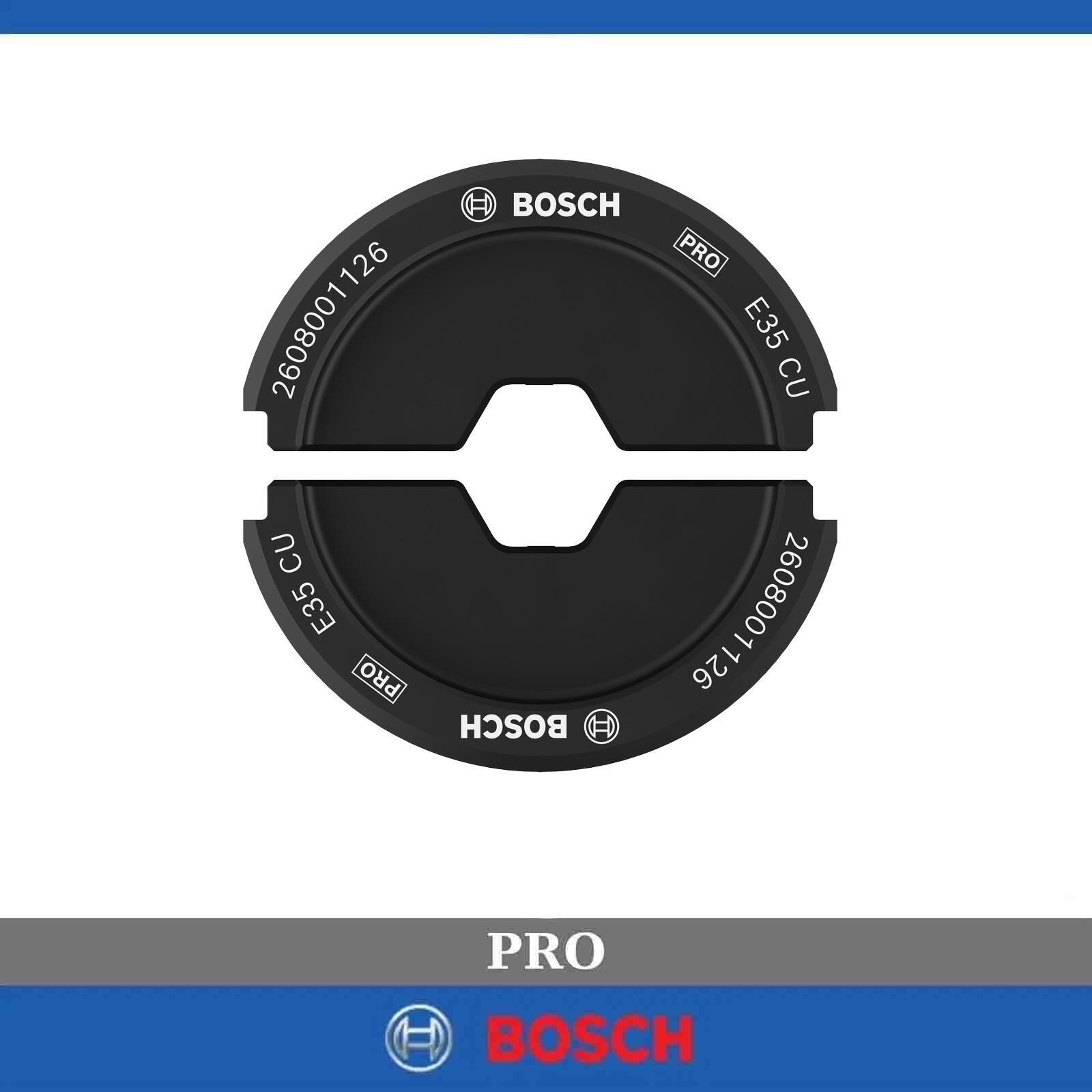 Bosch PRO E 35 Cu 35 mm² Bakır Kablo Pabucu Sıkma Kalıbı 2608001126