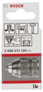 Bosch 1,5-13 mm - 1/2''-20 Anahtarsız Mandren 2608572105