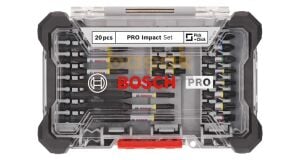 Bosch Pro Impact 20 Parça Vidalama-Bits Uç Seti 2608521U74