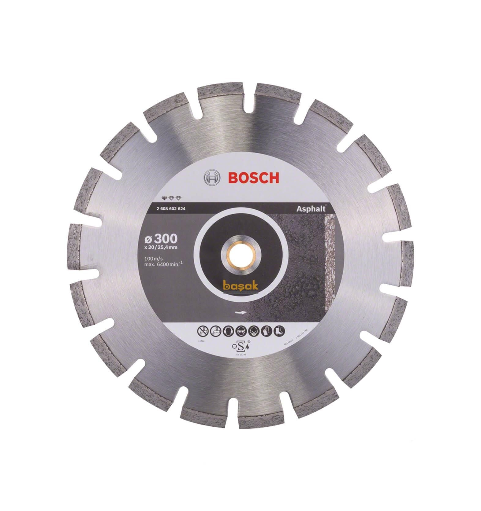Bosch Standard 300mm Elmas Asfalt Testeresi 2608602624