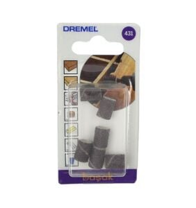 DREMEL 431 Bant Zımpara 6,4 mm 60 kum (6 adet) 2615043132