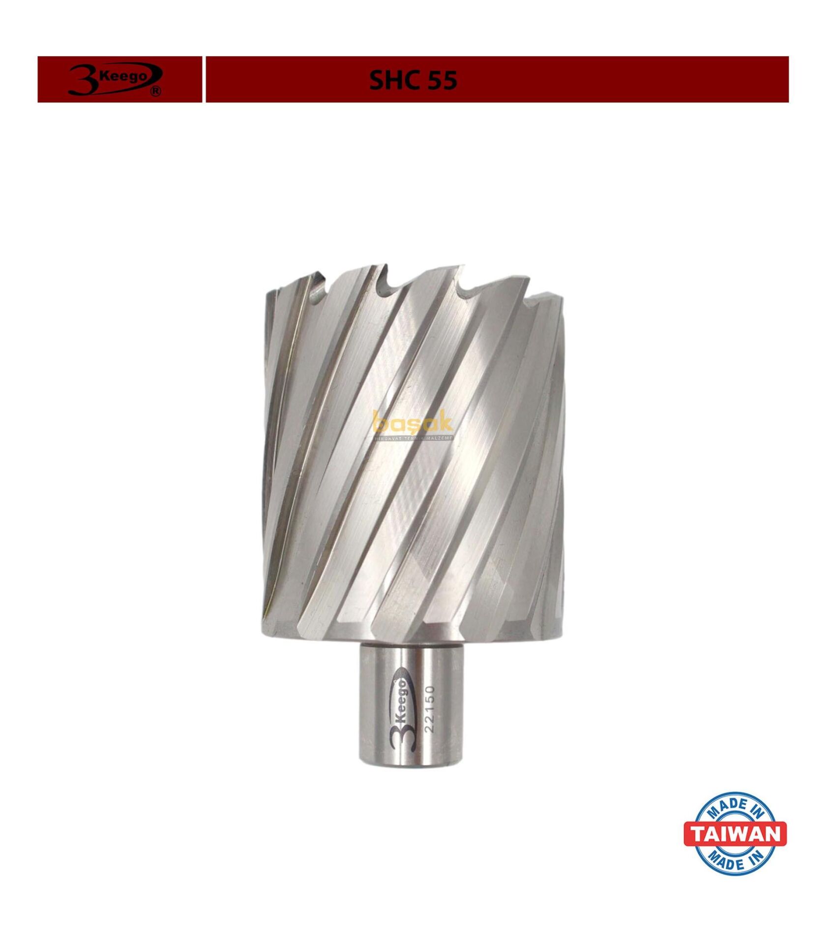 3Keego 56 x 55 mm HSS Manyetik Matkap Ucu SHC55