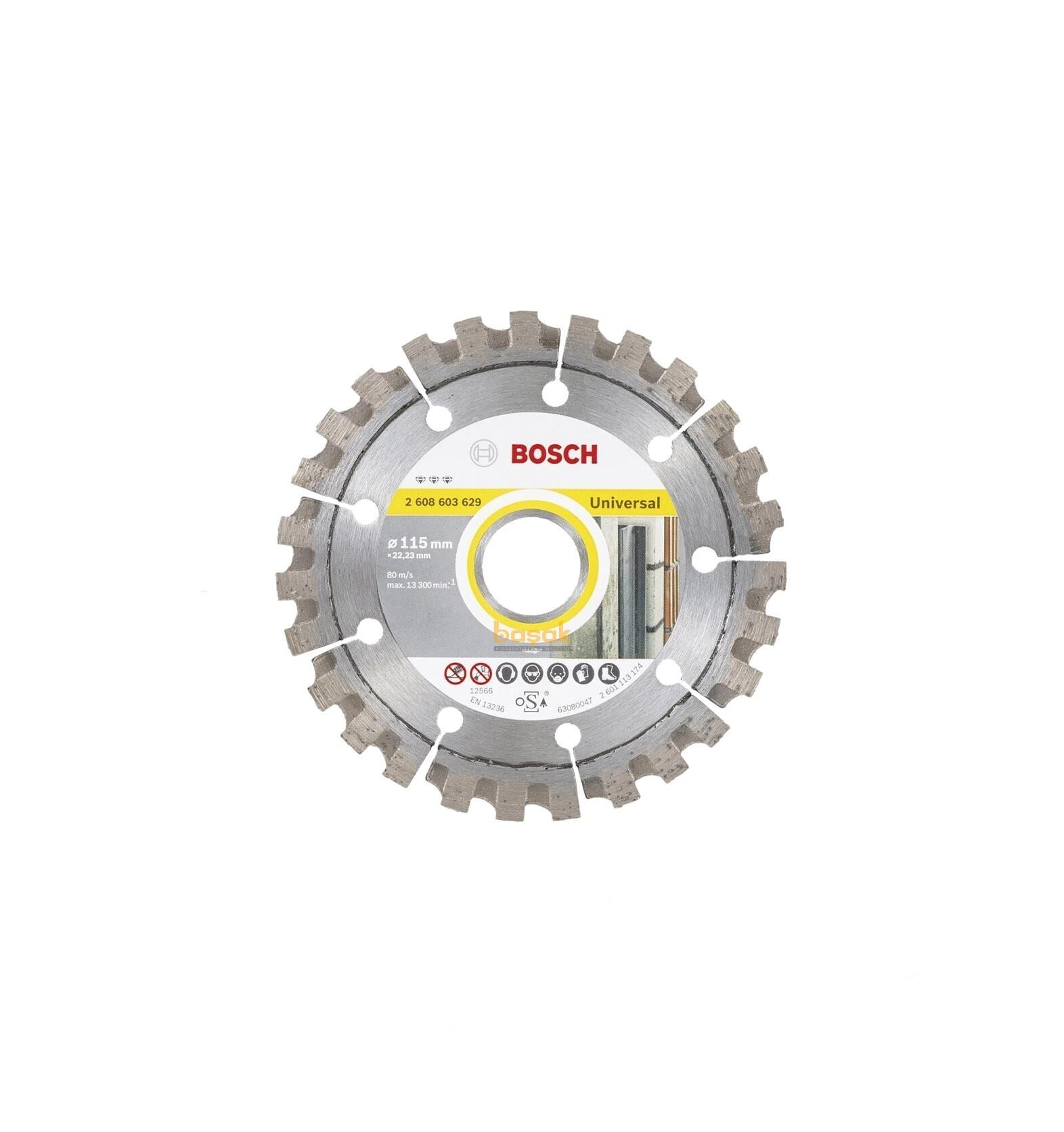 Bosch Best Kesim Donatılı Beton 115 mm Turbo Kesme Diski 2608603629