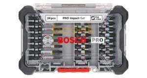 Bosch Pro Impact 24 Parça Vidalama-Bits Uç Seti 2608521U75