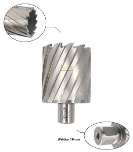 3Keego 55 x 55 mm HSS Manyetik Matkap Ucu SHC55