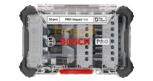Bosch Pro Impact 33 Parça Vidalama-Bits Uç Seti 2608521U76