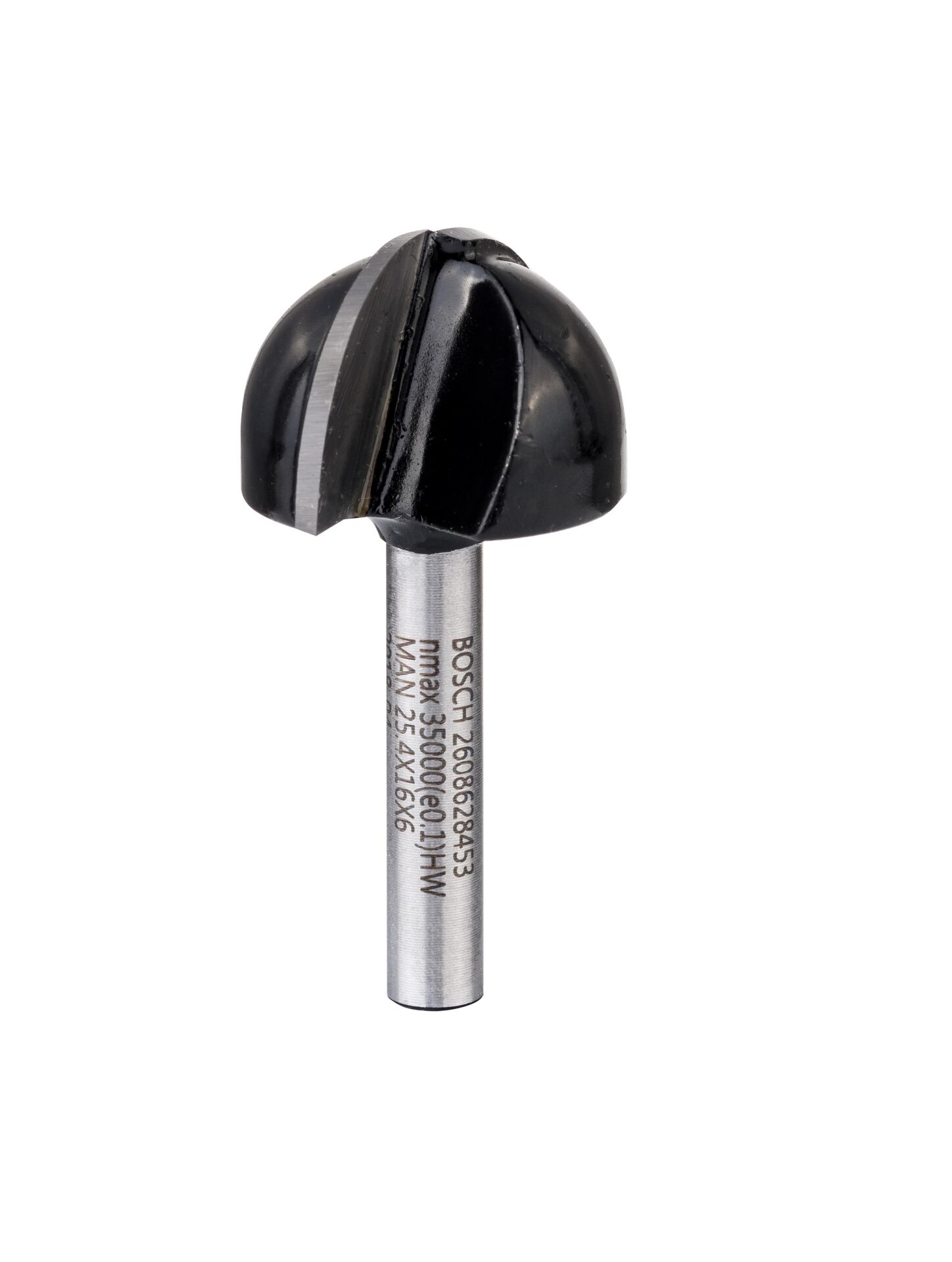 Bosch 6mm Şaftlı Dayamaklı Fitil Freze Ucu 6*25,4*49 2608628453