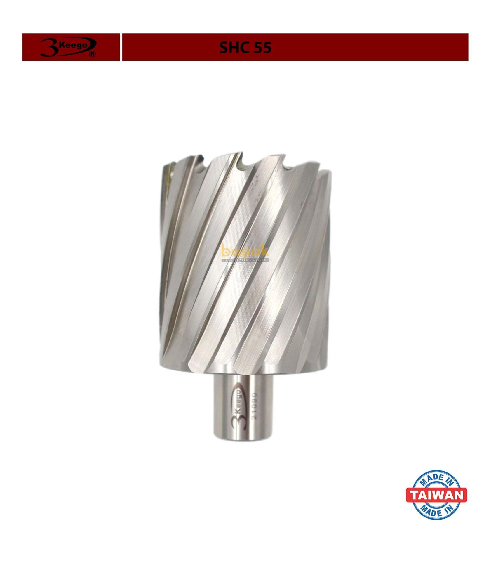 3Keego 54 x 55 mm HSS Manyetik Matkap Ucu SHC55