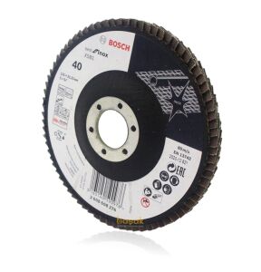 Bosch 125 mm 40 Kum X581 Best Inox Flap Disk 2608608276
