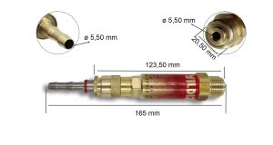 Yıldız 1130-QT 1/2'' Gaz Hattı Yanıcı Gaz Emniyet Ventili Hızlı Bağlantı
