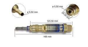 Yıldız 1030-QT 1/2'' Gaz Hattı Oksijen Emniyet Ventili Hızlı Bağlantı