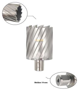 3Keego 52 x 55 mm HSS Manyetik Matkap Ucu SHC55
