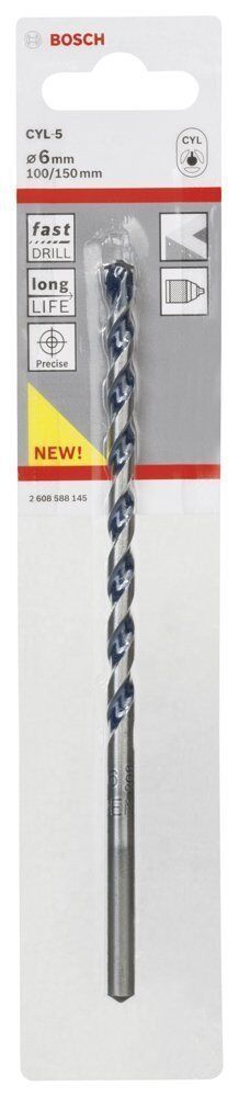 Bosch Cyl-5 Blue Granit 6 x 150 mm Beton Matkap Ucu 2608588145