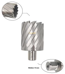 3Keego 51 x 55 mm HSS Manyetik Matkap Ucu SHC55