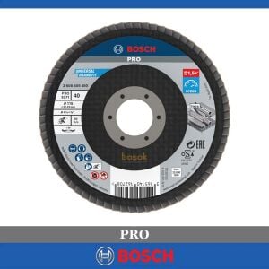 Bosch 115 mm 40 Kum X571 Best İnox-Metal Flap Disk 2608605450