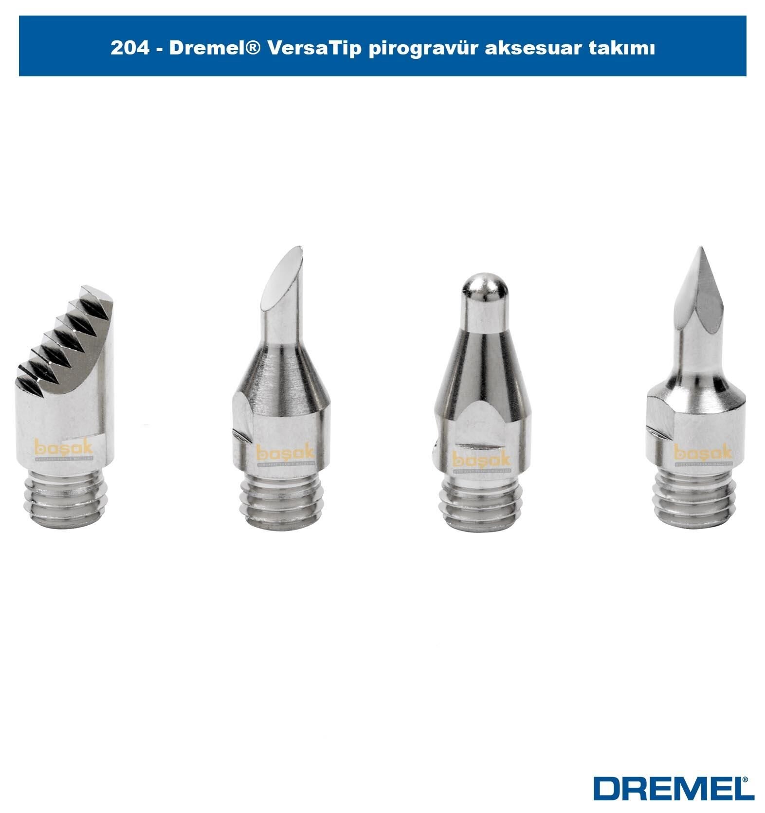 DREMEL 204 VersaTip Pirogravür Aksesuar Takımı 26150204JA
