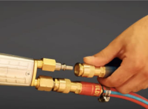 Yıldız 1118-Q Hızlı Bağlantı Yanıcı Gaz Emniyet Ventili Hamlaç Arkası