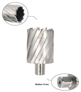 3Keego 50 x 55 mm HSS Manyetik Matkap Ucu SHC55