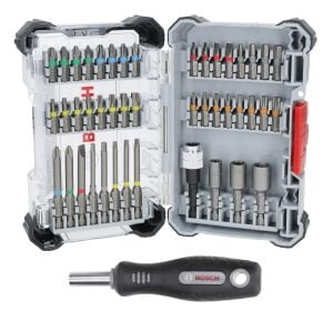 Bosch 44+1 Parça Extra Hard Vidalama ve Bits Uç Seti 2607017732