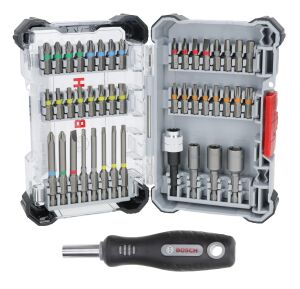 Bosch 44+1 Parça Extra Hard Vidalama ve Bits Uç Seti 2607017732