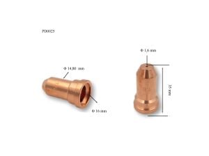 Trafimet CB 100 - CB 150 1,8mm Uzun Plazma Kesim Memesi  PD0025-18