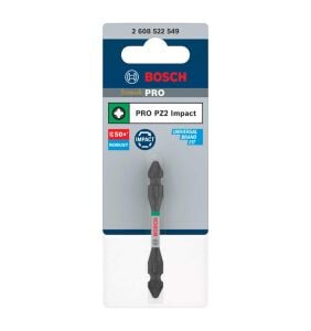 Bosch Pro Impact İki Başlı PZ2 65 mm Yıldız Bits Uç 2608522549