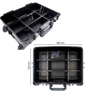 Ceta Form Raptor IP67 Çekçekli Tekerli Takım Çantası Boş A32H