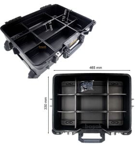 Ceta Form Raptor IP67 Çekçekli Tekerli Takım Çantası Boş A32H