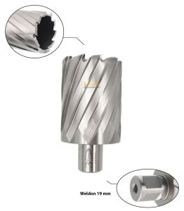 3Keego 46 x 55 mm HSS Manyetik Matkap Ucu SHC55