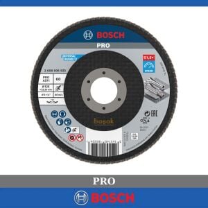 Bosch 125 mm 60 Kum X571 Best İnox-Metal Flap Disk 2608606923