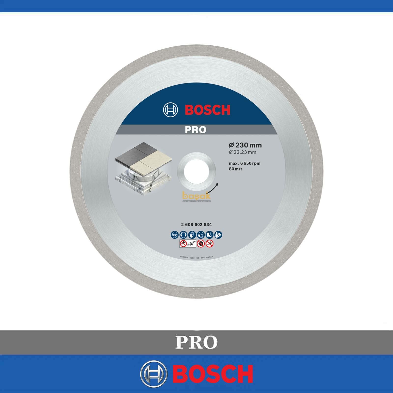 Bosch Best Kesim Seramik 230 mm Elmas Kesici Disk 2608602634