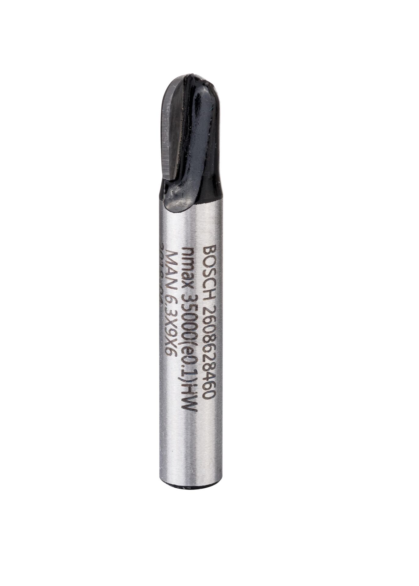 Bosch 6mm Şaftlı Dayamaklı Fitil Freze Ucu 6*6,35*40 2608628460