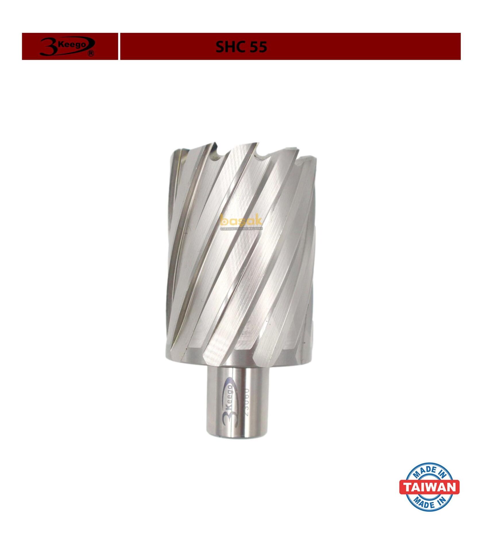 3Keego 45 x 55 mm HSS Manyetik Matkap Ucu SHC55