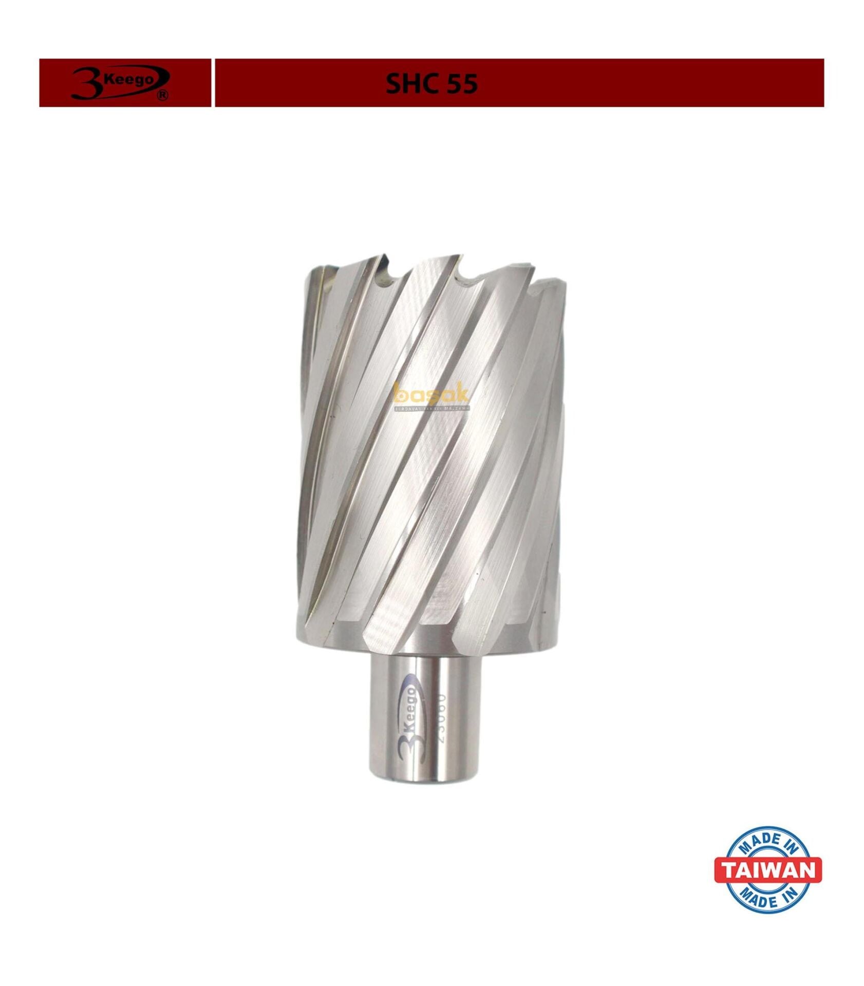 3Keego 45 x 55 mm HSS Manyetik Matkap Ucu SHC55