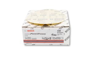 Bosch C450 125 mm Deliksiz 150 Kum Zımpara Kağıdı 50'li 2608621753