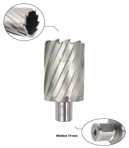 3Keego 44 x 55 mm HSS Manyetik Matkap Ucu SHC55