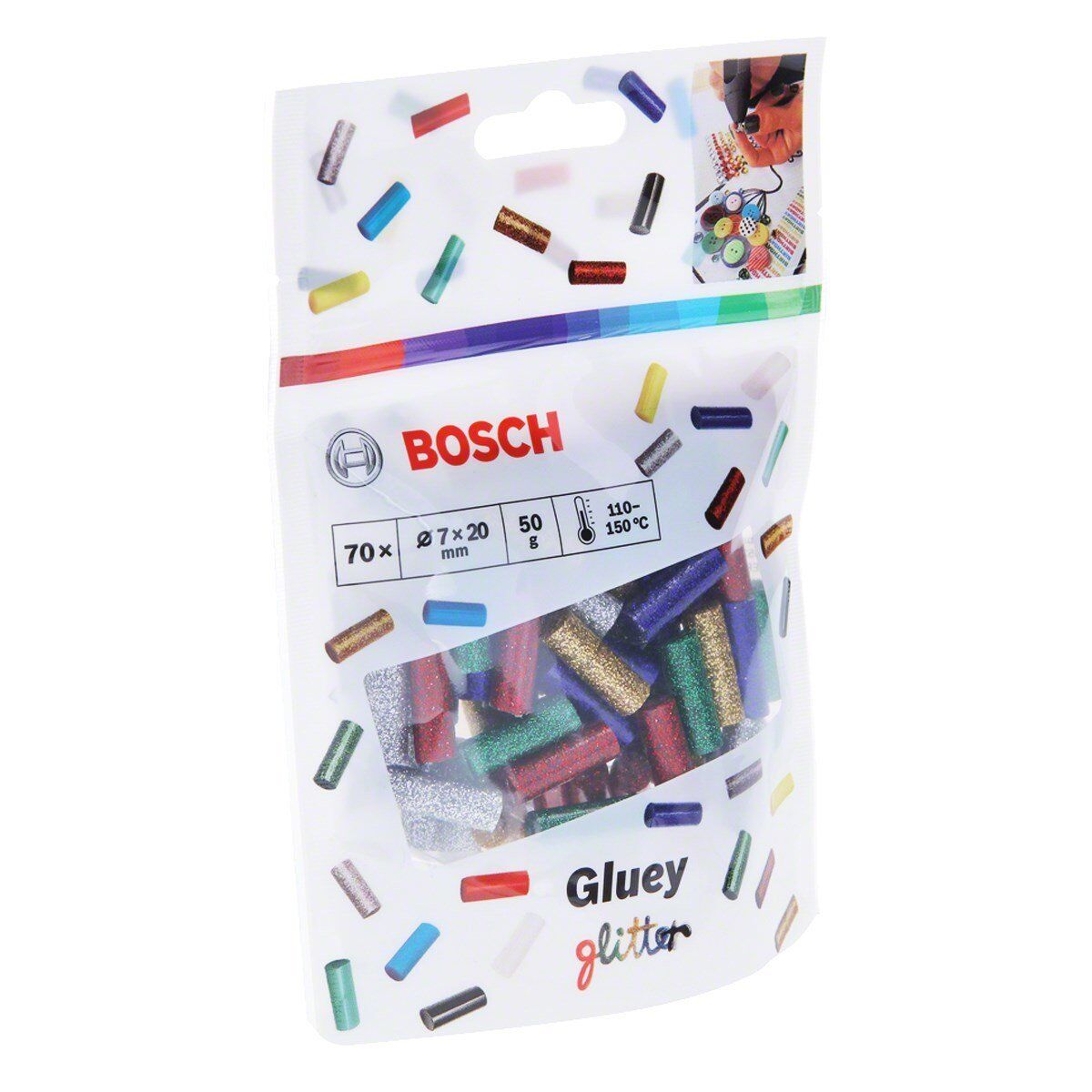 Bosch Gluey Tutkal Çubuğu - Simli 2608002006