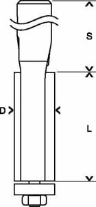 Bosch 6mm Şaftlı Pah Kırma Freze Ucu 6*9,5*56 2608628462