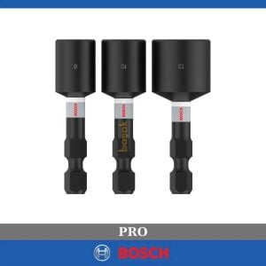 Bosch Pro Impact 8-10-13 mm 3'lü Manyetik Çatı Lokması 2608521U64