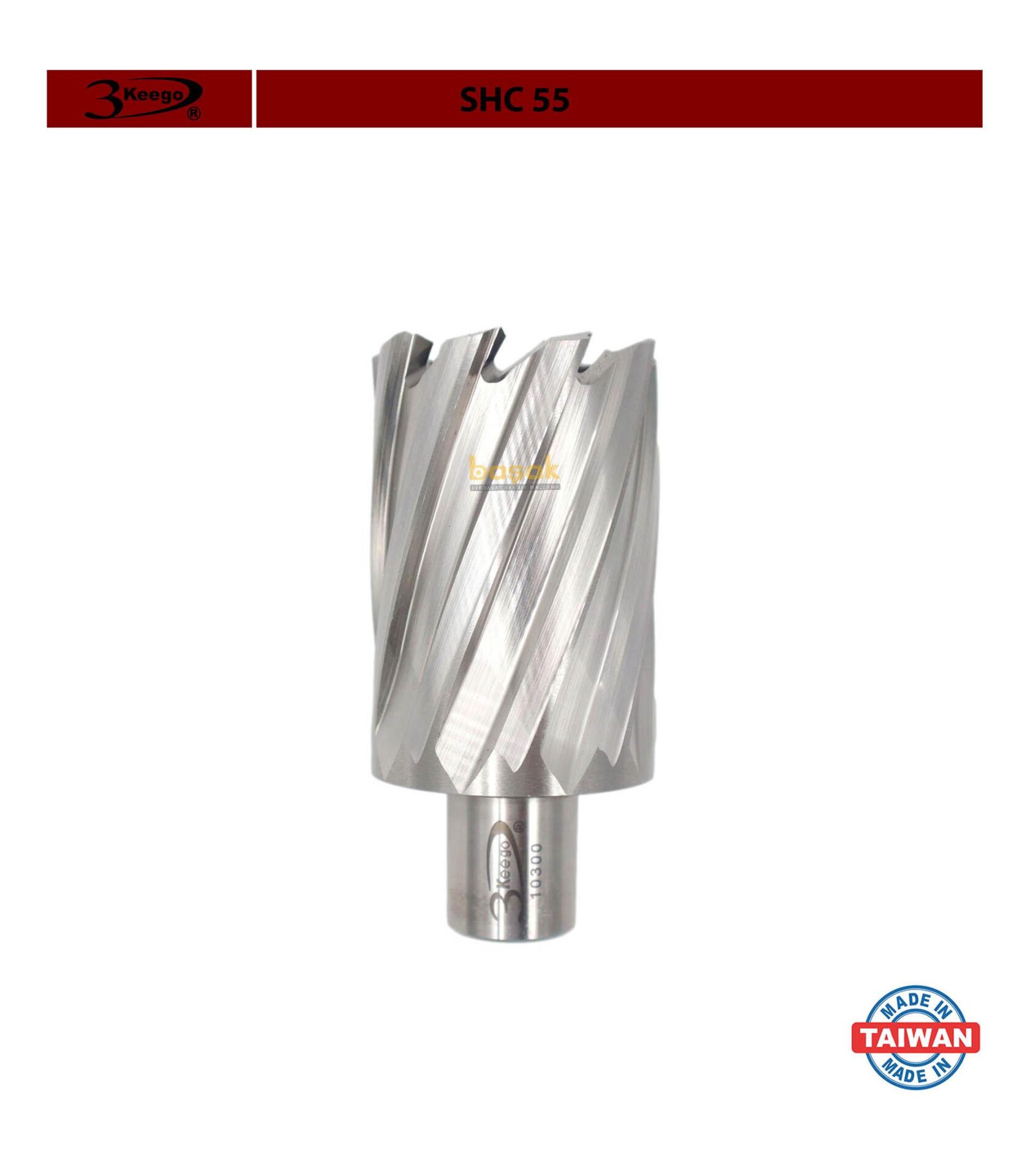 3Keego 41 x 55 mm HSS Manyetik Matkap Ucu SHC55